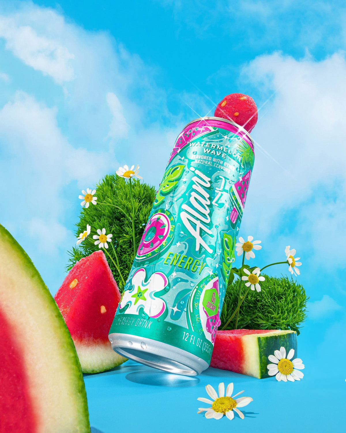 Alani Nu Energy Drink - Watermelon Wave U7 - image 4