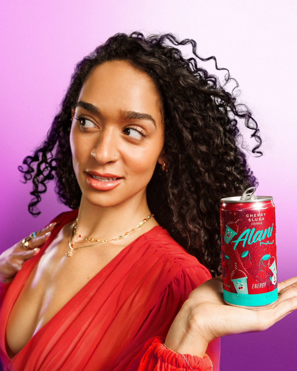 Alani Nu Mini Energy - Cherry Slush N0 - image 5