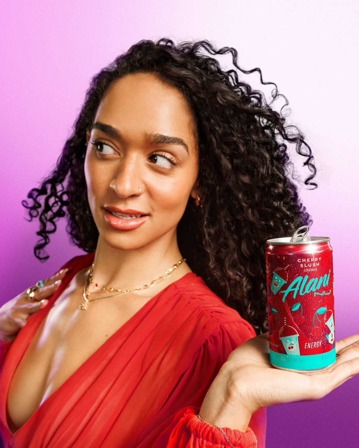 Alani Nu Mini Energy - Cherry Slush N0 - image 5