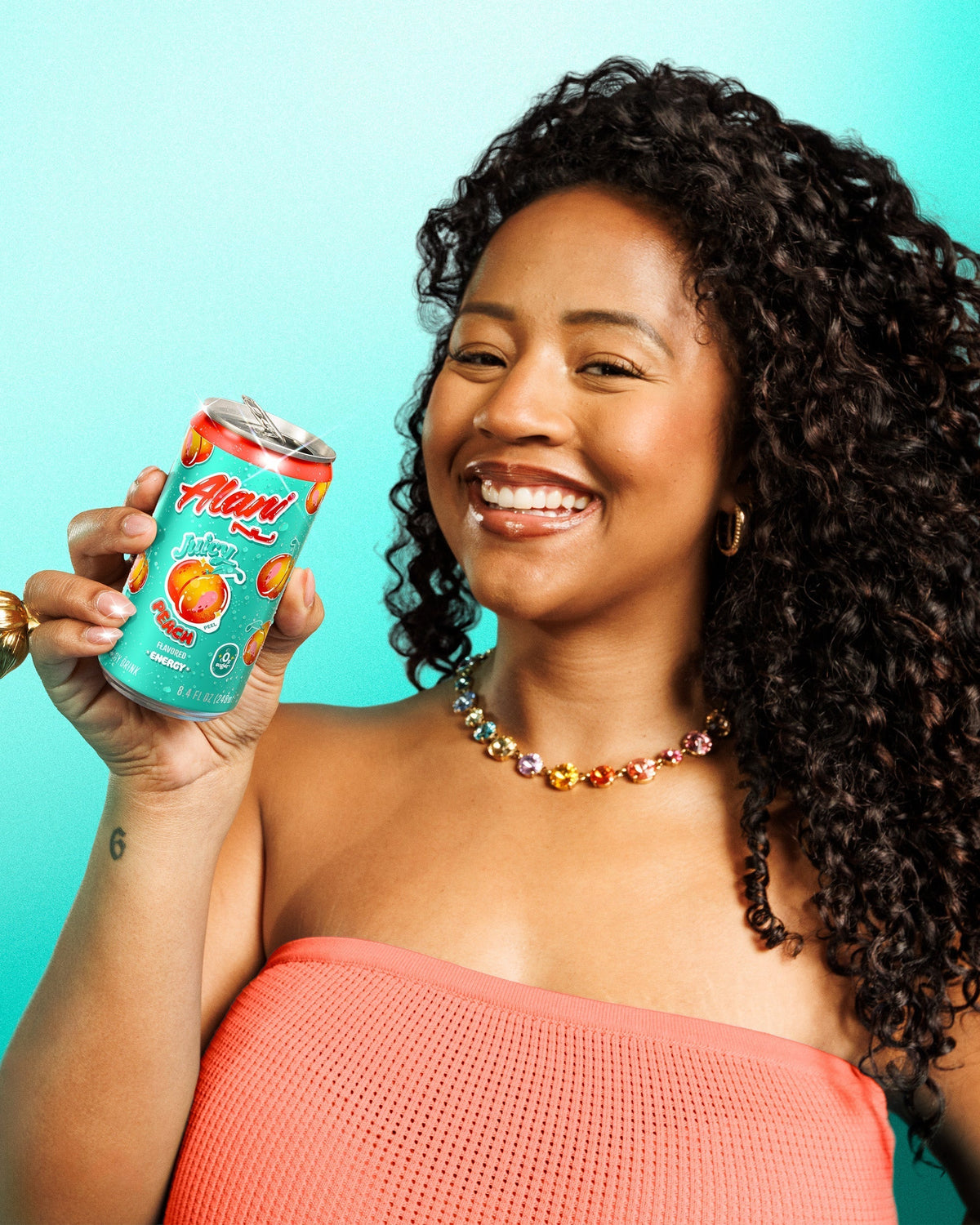 Alani Nu Mini Energy - Juicy Peach C7 - image 5